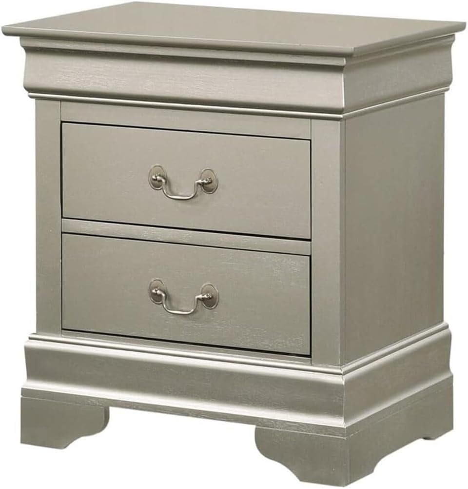 🌙 African Artistry Nightstand – Elegant & Stylish Cappuccino Finish 🪑✨