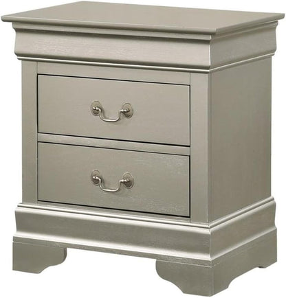 🌙 African Artistry Nightstand – Elegant & Stylish Cappuccino Finish 🪑✨