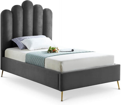 🌙 Bohemian Upholstered Platform Headboard – Stylish & Cozy Bedroom Accent ✨🛏️