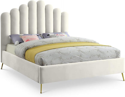 🌙 Bohemian Upholstered Platform Headboard – Stylish & Cozy Bedroom Accent ✨🛏️