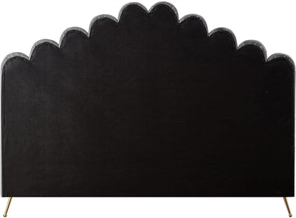 🌙 Bohemian Upholstered Platform Headboard – Stylish & Cozy Bedroom Accent ✨🛏️