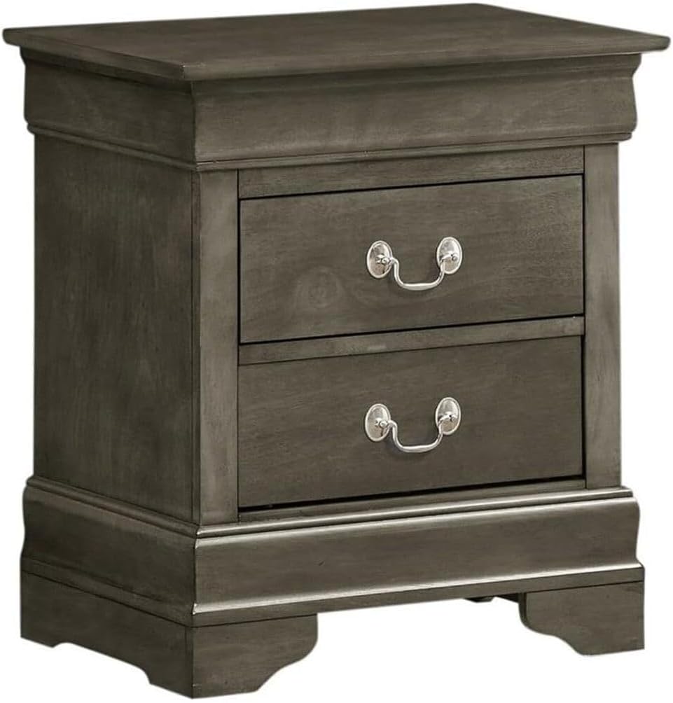 🌙 African Artistry Nightstand – Elegant & Stylish Cappuccino Finish 🪑✨