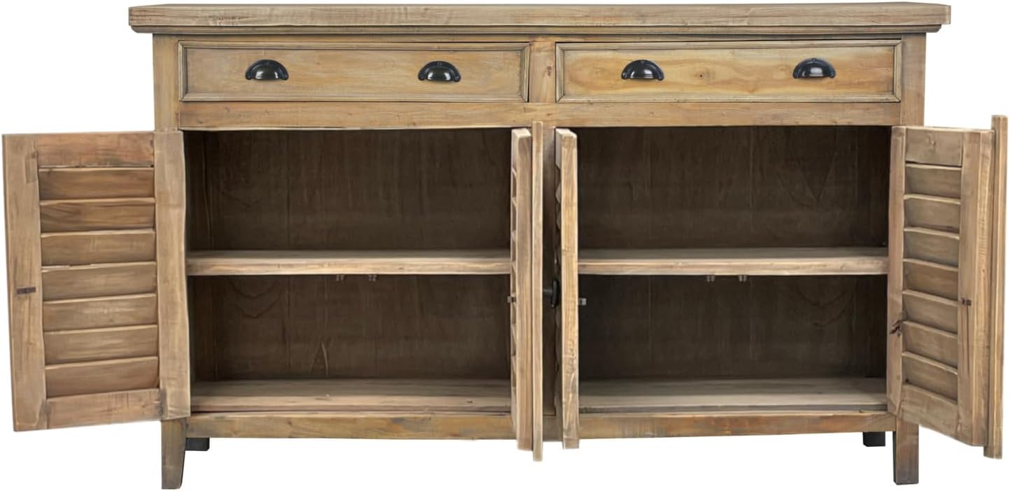 Contemporary Driftwood Cabinet 🏠✨ | Perfect for Any Home Decor