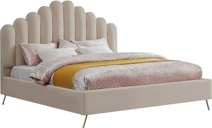 🌙 Bohemian Upholstered Platform Headboard – Stylish & Cozy Bedroom Accent ✨🛏️