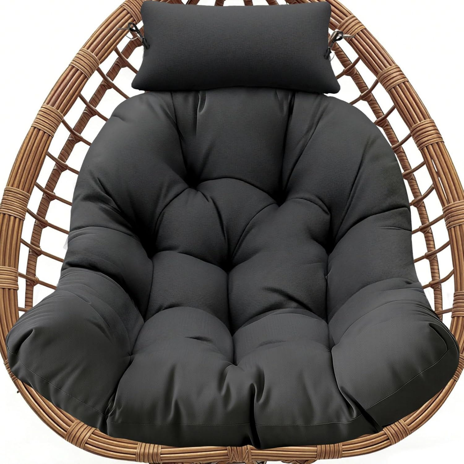 Premium Egg Chair Cushion Replacement | Waterproof, Comfortable &amp; Adjustable 🛋️💦