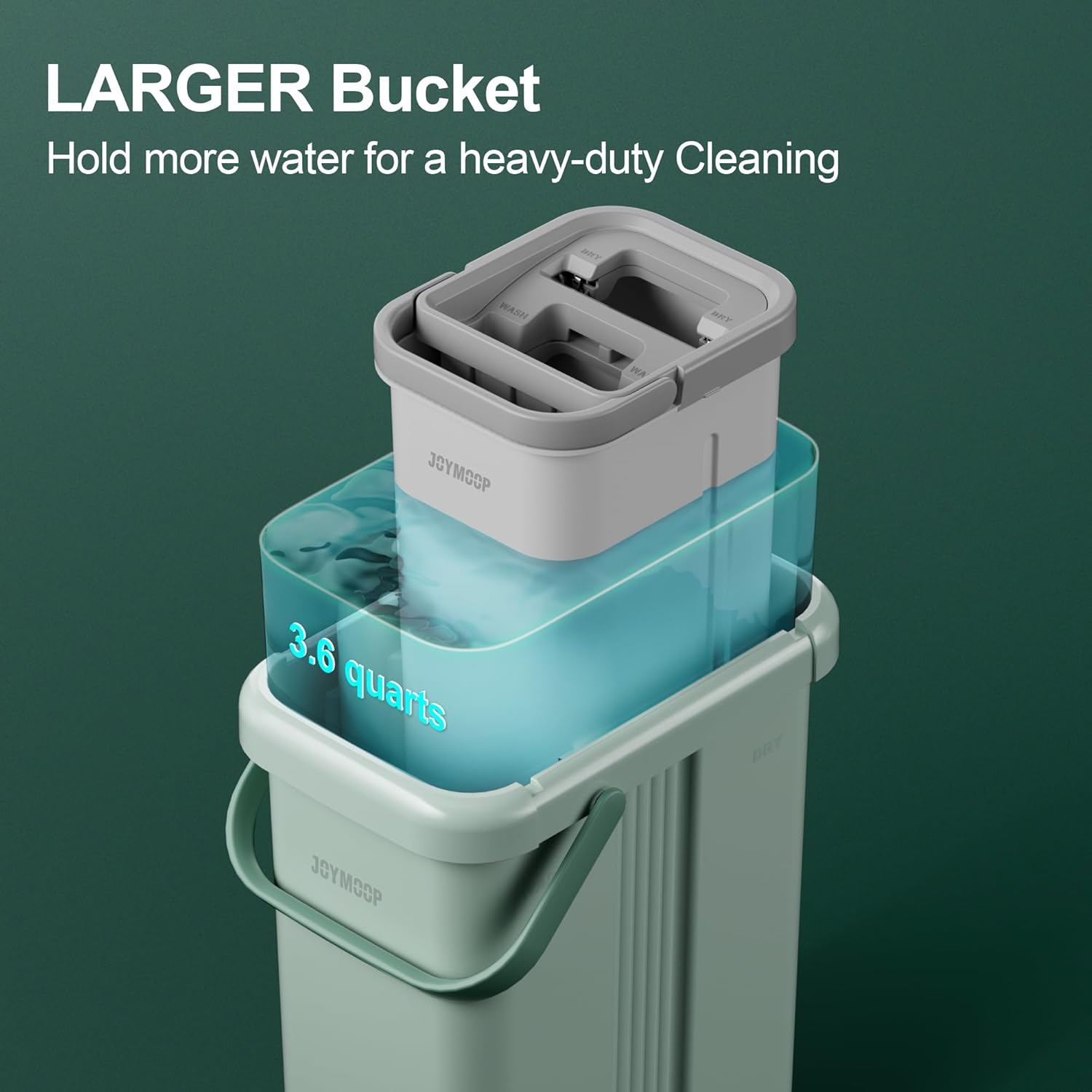 Spin Mop Bucket Set with Microfiber – Make Cleaning Fast and Fun! 🚶‍♀️💦