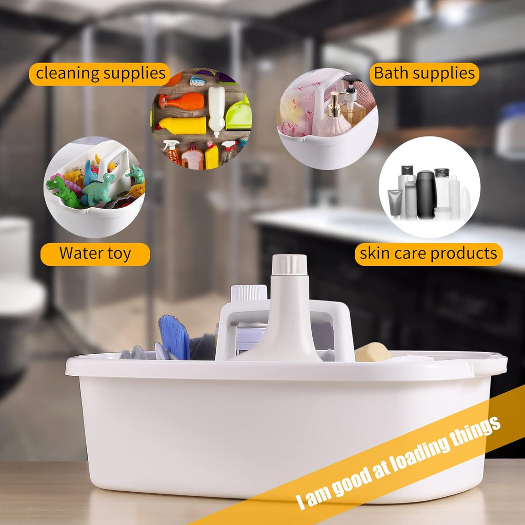 All-in-One Cleaning Caddy Organizer 🧽 | Ideal for Bathroom & Kitchen Storage 🧼✨