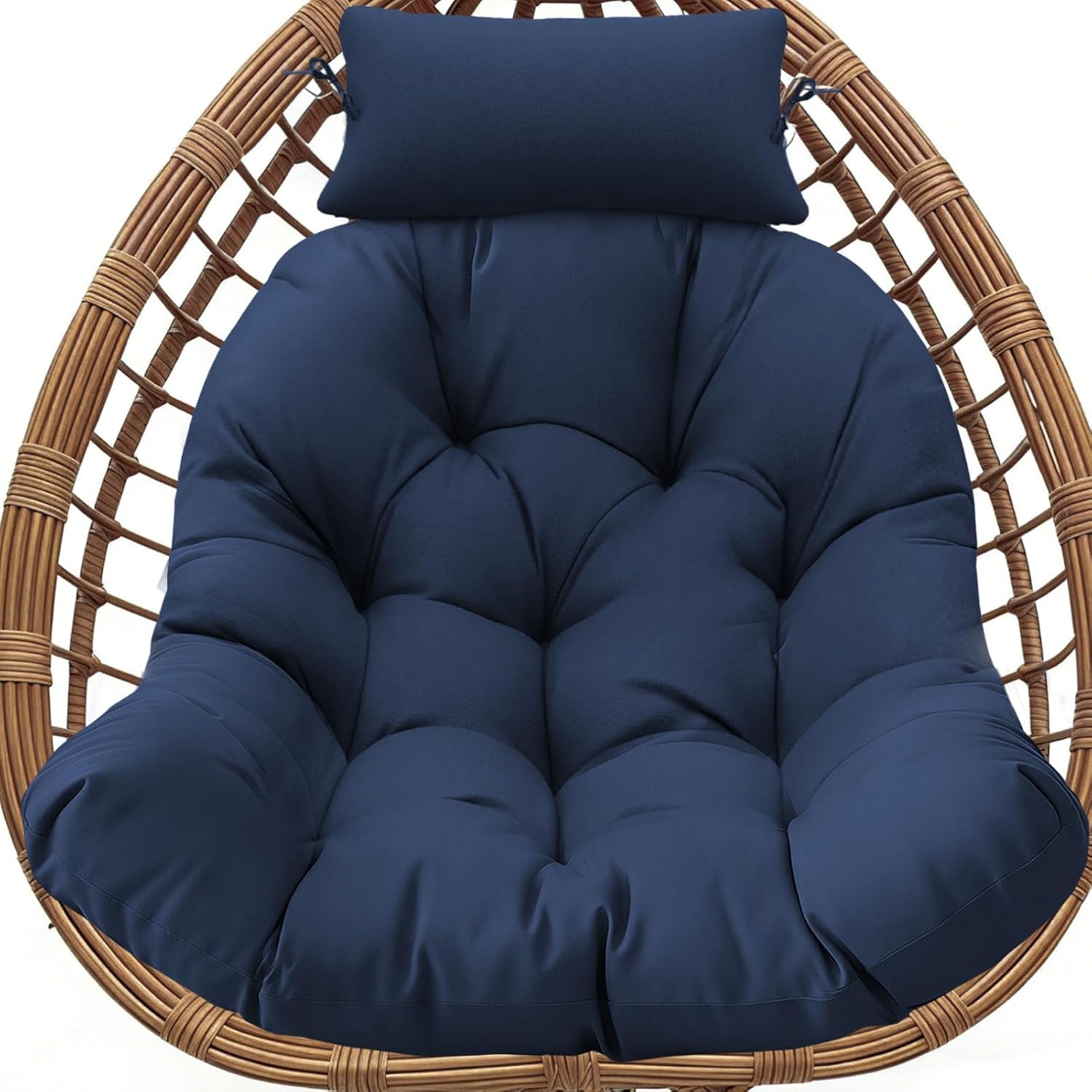 Premium Egg Chair Cushion Replacement | Waterproof, Comfortable &amp; Adjustable 🛋️💦