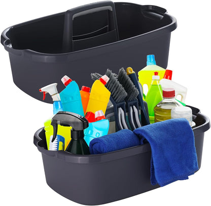 All-in-One Cleaning Caddy Organizer 🧽 | Ideal for Bathroom & Kitchen Storage 🧼✨
