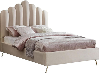 🌙 Bohemian Upholstered Platform Headboard – Stylish & Cozy Bedroom Accent ✨🛏️