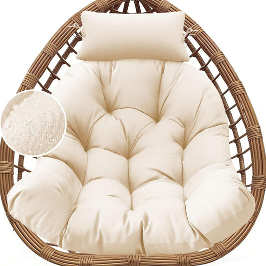 Premium Egg Chair Cushion Replacement | Waterproof, Comfortable &amp; Adjustable 🛋️💦