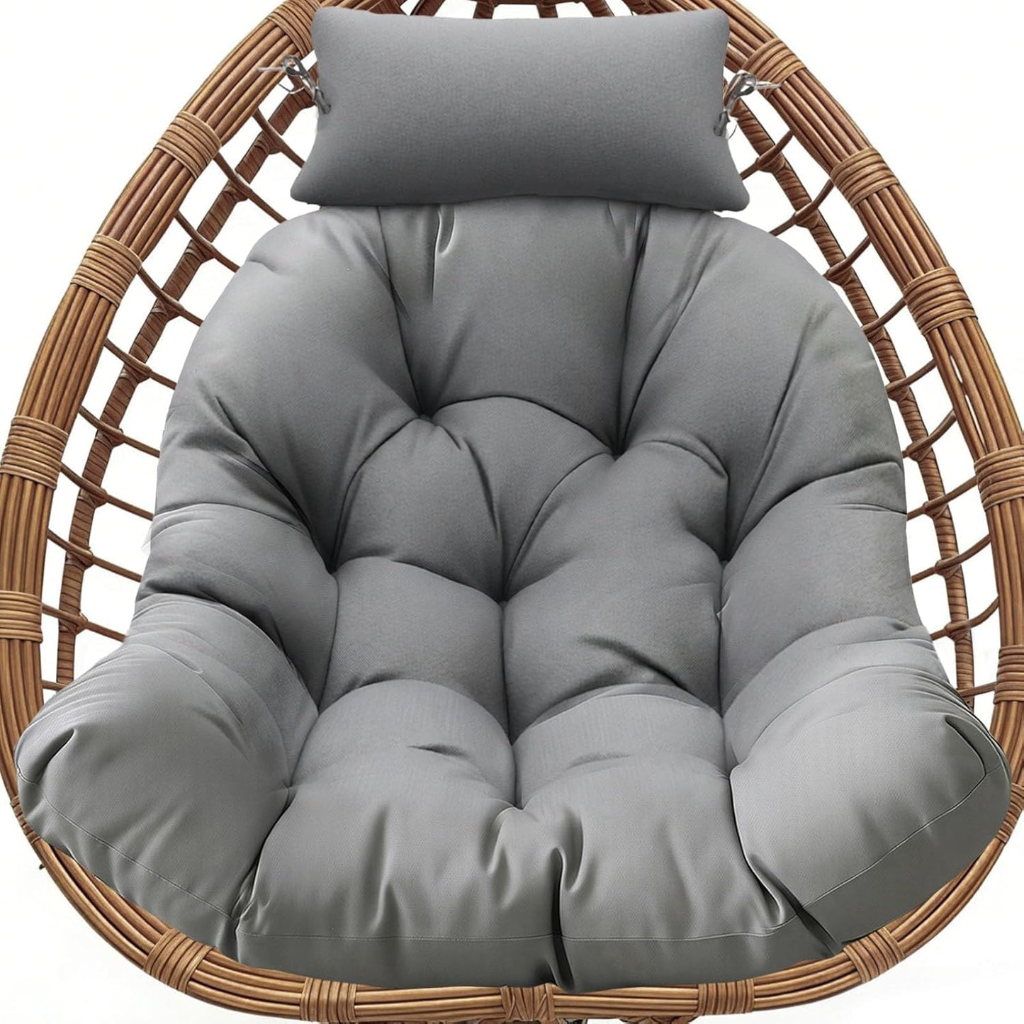 Premium Egg Chair Cushion Replacement | Waterproof, Comfortable &amp; Adjustable 🛋️💦