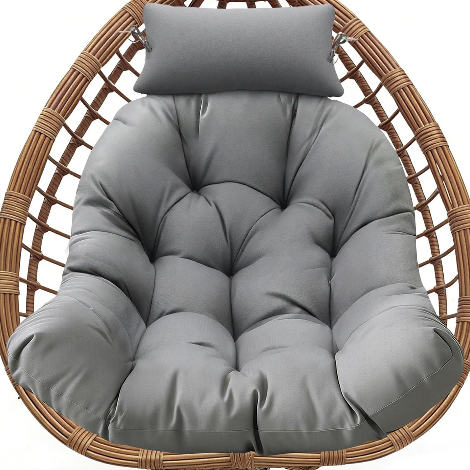 Premium Egg Chair Cushion Replacement | Waterproof, Comfortable &amp; Adjustable 🛋️💦
