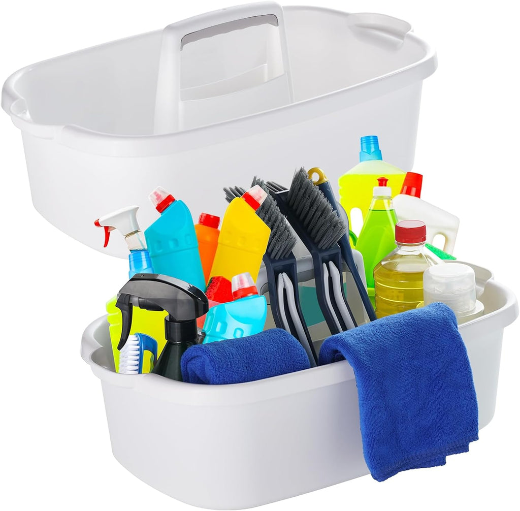 All-in-One Cleaning Caddy Organizer 🧽 | Ideal for Bathroom & Kitchen Storage 🧼✨