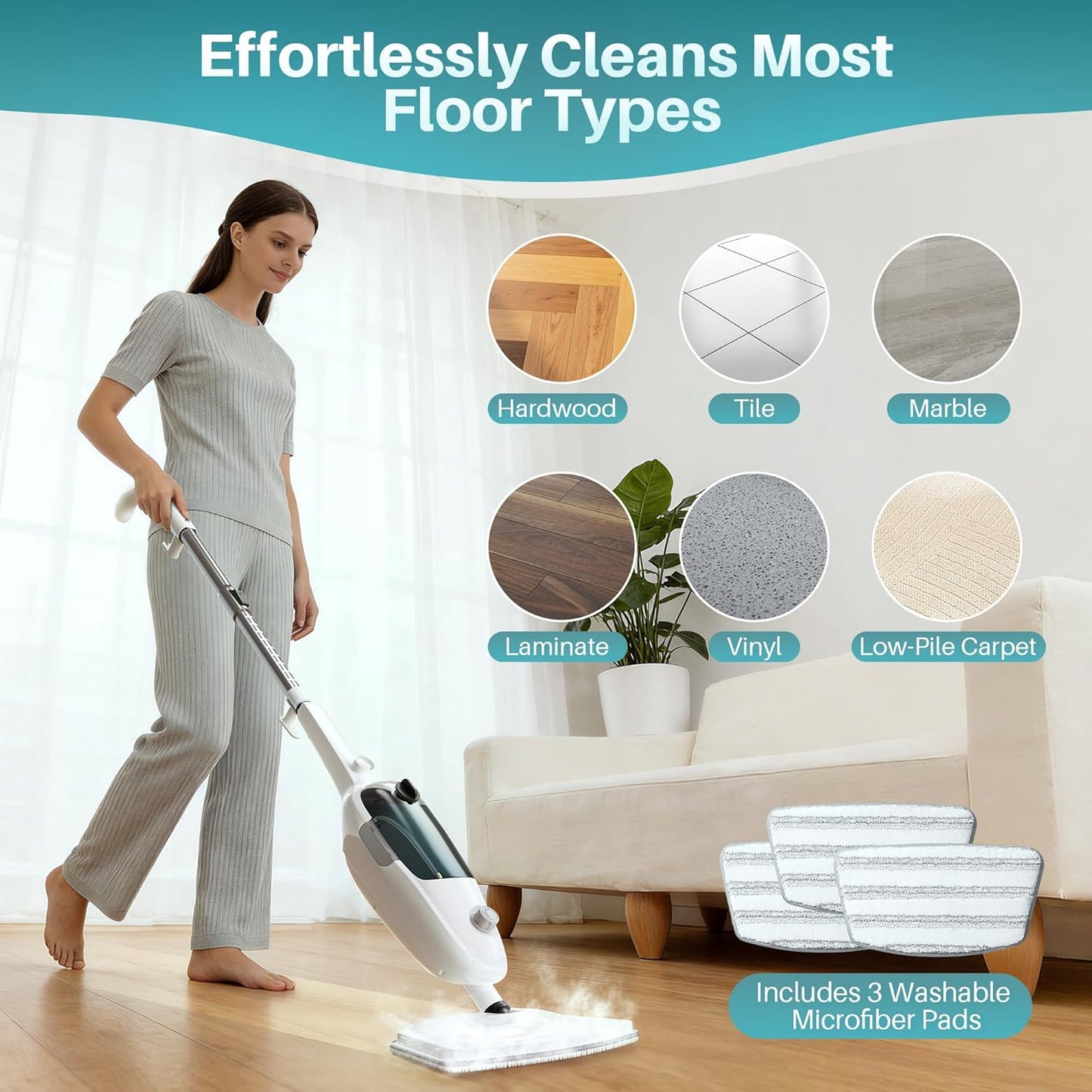 Handheld Cordless Vacuum Cleaner 🧹 | Adjustable & Detachable for Deep Cleaning 🧼