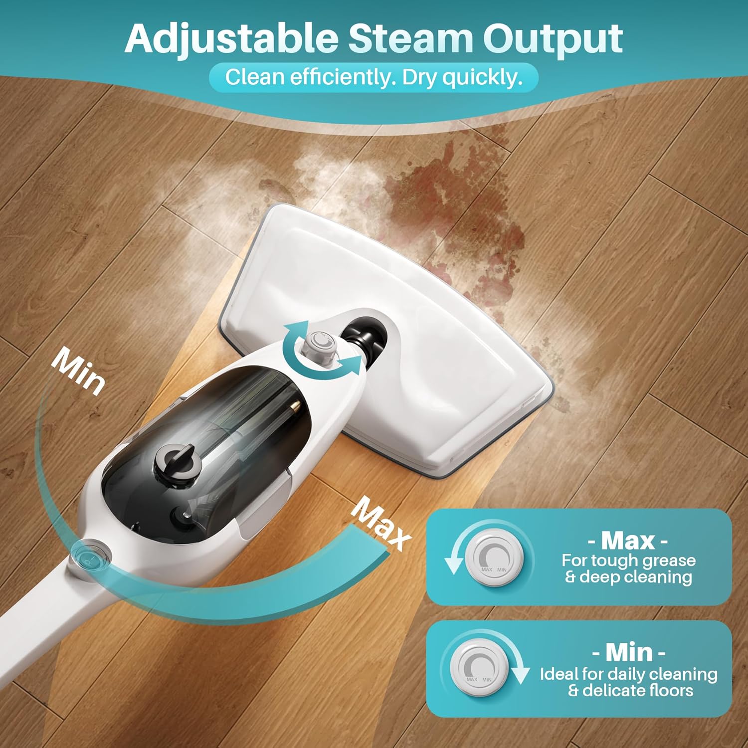 Handheld Cordless Vacuum Cleaner 🧹 | Adjustable & Detachable for Deep Cleaning 🧼