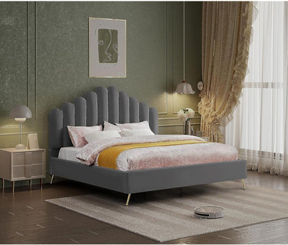 🌙 Bohemian Upholstered Platform Headboard – Stylish & Cozy Bedroom Accent ✨🛏️