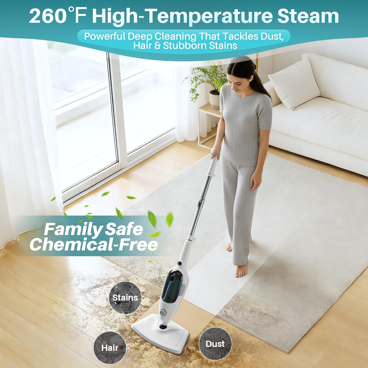 Handheld Cordless Vacuum Cleaner 🧹 | Adjustable & Detachable for Deep Cleaning 🧼