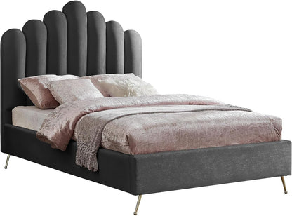 🌙 Bohemian Upholstered Platform Headboard – Stylish & Cozy Bedroom Accent ✨🛏️