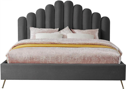 🌙 Bohemian Upholstered Platform Headboard – Stylish & Cozy Bedroom Accent ✨🛏️