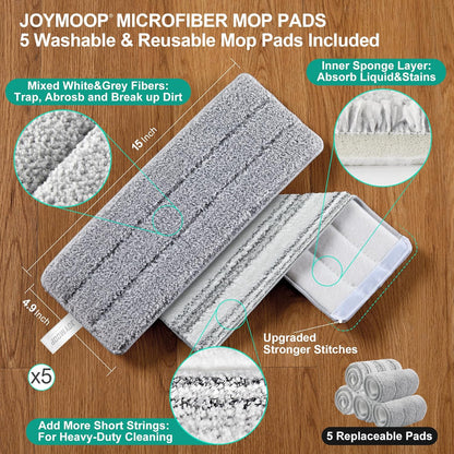 Spin Mop Bucket Set with Microfiber – Make Cleaning Fast and Fun! 🚶‍♀️💦